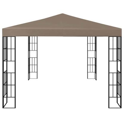 Gazebo 4x3 m Grigio Talpa | homemem39