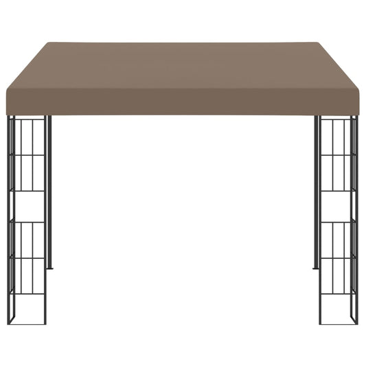 Gazebo a Parete 3x3 m Talpa in Tessuto | homemem39
