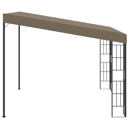 Gazebo a Parete 3x3 m Talpa in Tessuto | homemem39