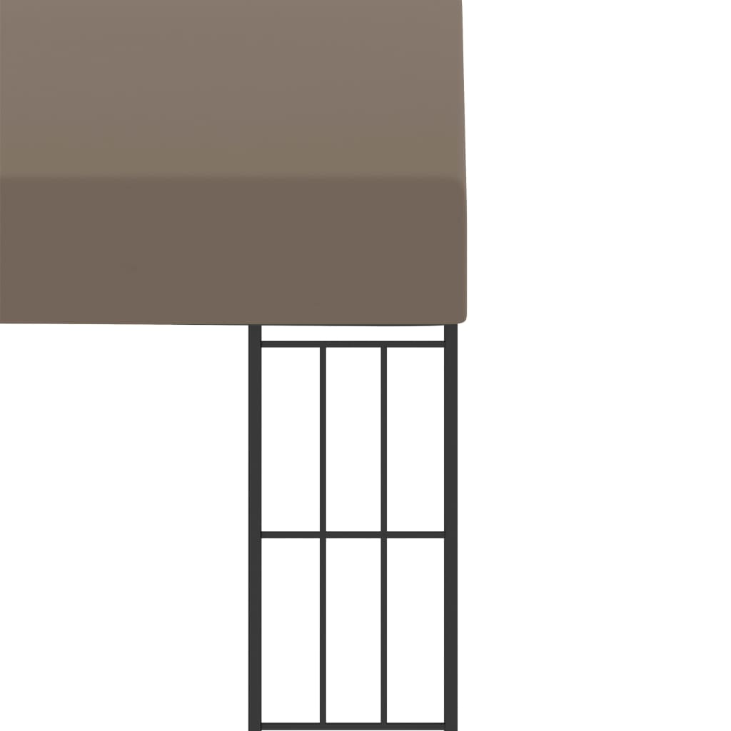 Gazebo a Parete 3x3 m Talpa in Tessuto | homemem39