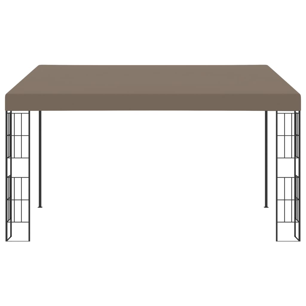 Gazebo a Parete 4x3 m Talpa in Tessuto | homemem39
