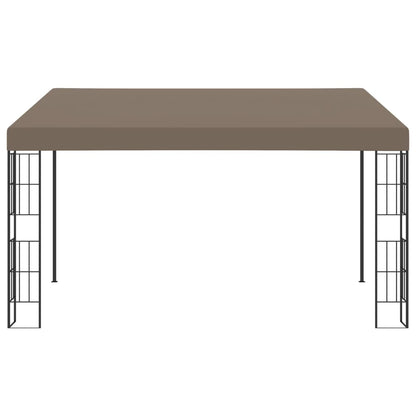 Gazebo a Parete 4x3 m Talpa in Tessuto | homemem39
