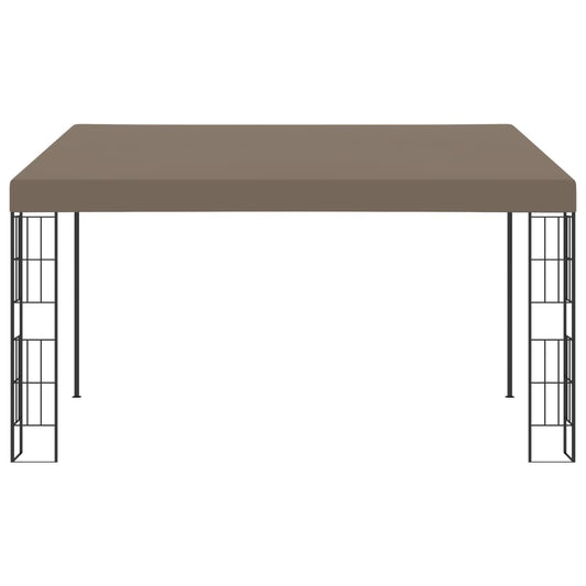Gazebo a Parete 4x3 m Talpa in Tessuto | homemem39