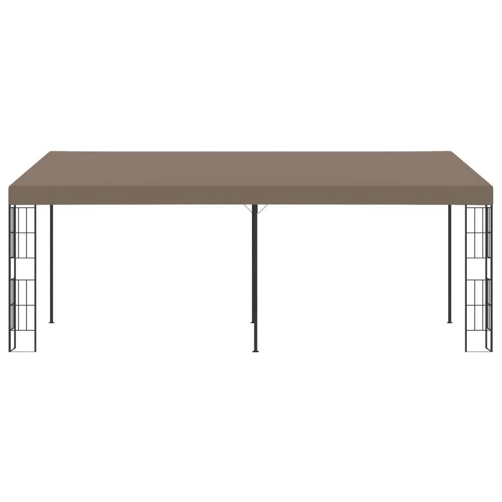 Gazebo a Parete 6x3 m Talpa in Tessuto | homemem39