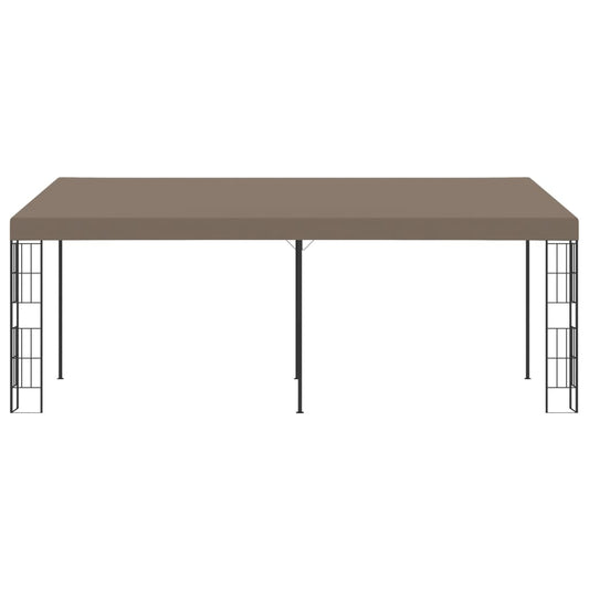 Gazebo a Parete 6x3 m Talpa in Tessuto | homemem39