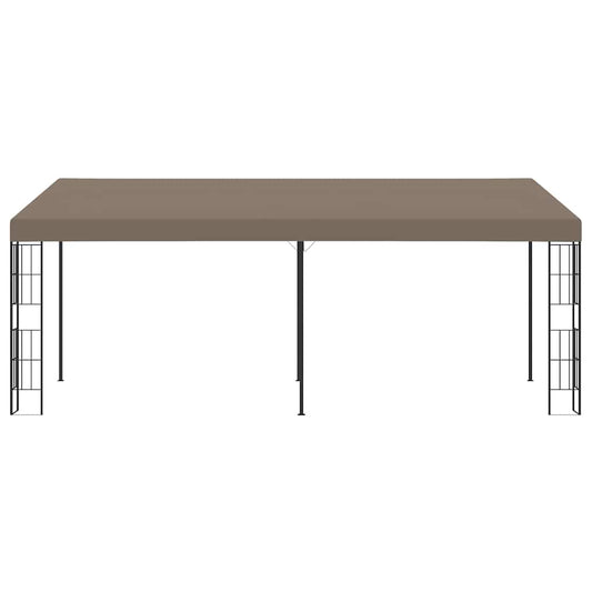 Gazebo a Parete 6x3 m Talpa in Tessuto