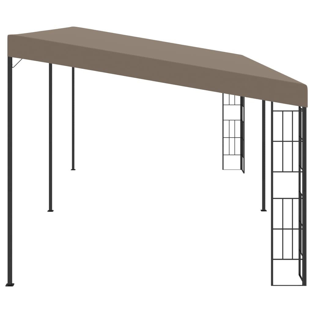 Gazebo a Parete 6x3 m Talpa in Tessuto | homemem39