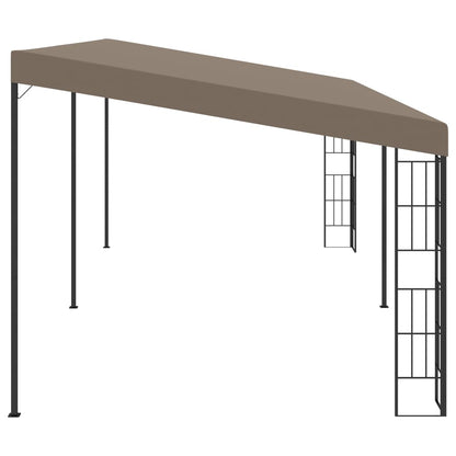 Gazebo a Parete 6x3 m Talpa in Tessuto | homemem39