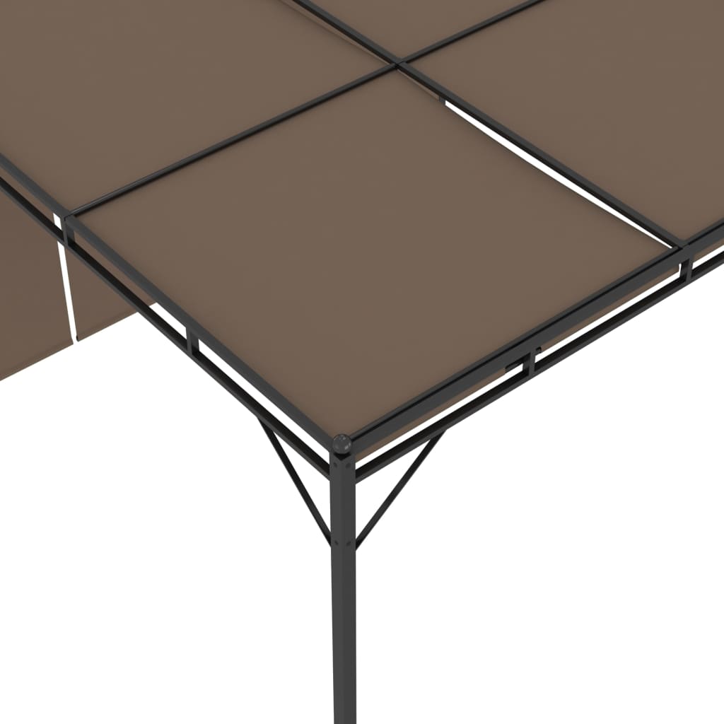 Gazebo da Giardino con Tenda Laterale 3x3x2,25 m Talpa | homemem39