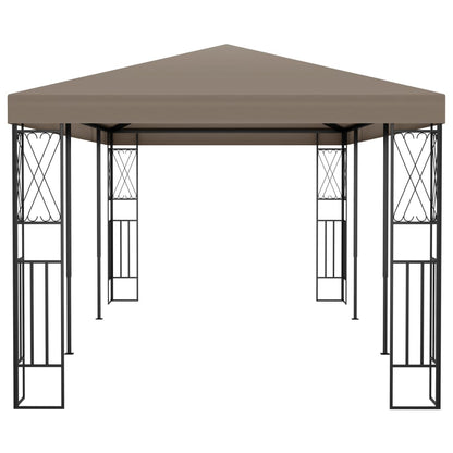 Gazebo 6x3 m Grigio Talpa in Tessuto | homemem39
