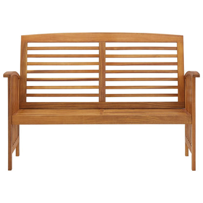 Panchina da Giardino 119 cm in Legno Massello d'Acacia - homemem39