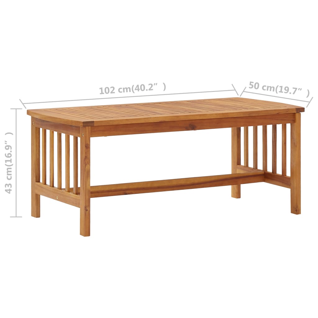 Set Divani da Giardino 2 pz con Cuscini in Massello di Acacia | homemem39