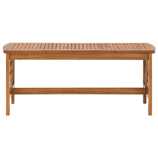 Tavolino da Salotto 102x50x43 cm in Legno Massello di Acacia | homemem39