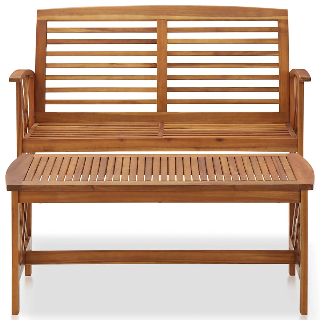 Set Divani da Giardino 2 pz in Legno Massello di Acacia | homemem39