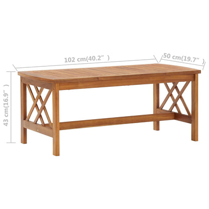 Set Divani da Giardino 2 pz con Cuscini in Massello di Acacia | homemem39