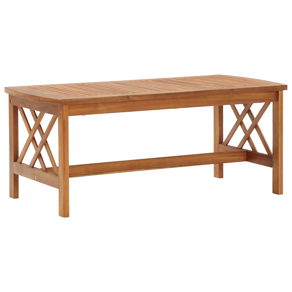 Set Divani da Giardino 2 pz con Cuscini in Massello di Acacia | homemem39