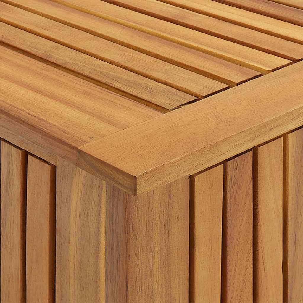 Contenitore da Giardino 60x50x58 cm in Legno Massello di Acacia - homemem39