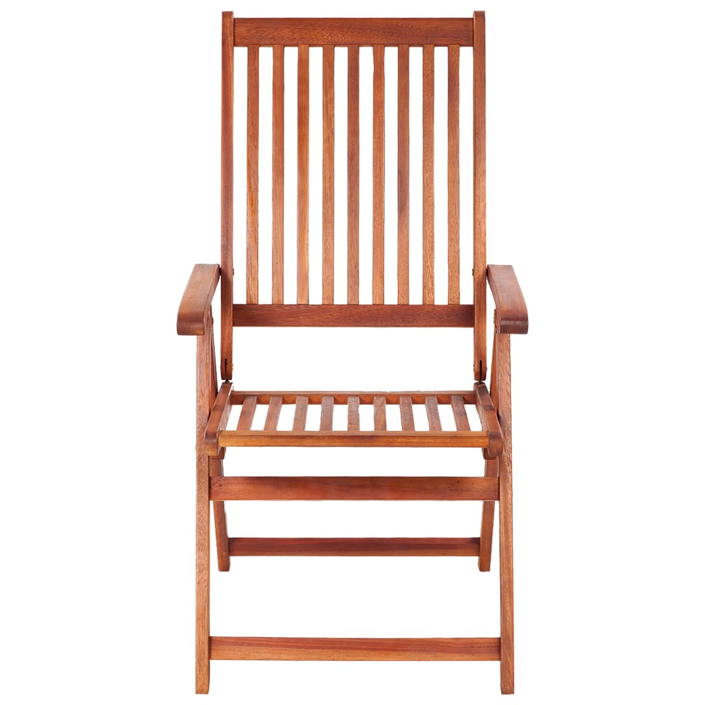 Sedie da Giardino Pieghevoli 3 pz in Legno Massello d'Acacia - homemem39