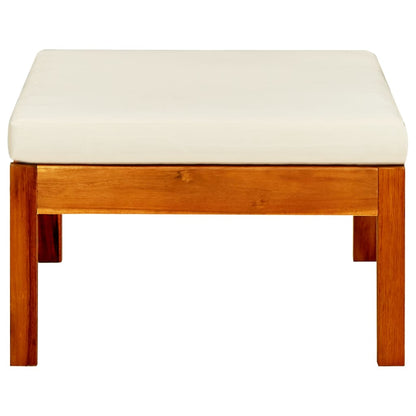 Garden Footstool 2 pcs in Solid Acacia Wood