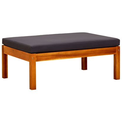 Garden Footstool 2 pcs in Solid Acacia Wood