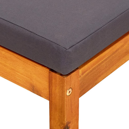 Garden Footstool 2 pcs in Solid Acacia Wood