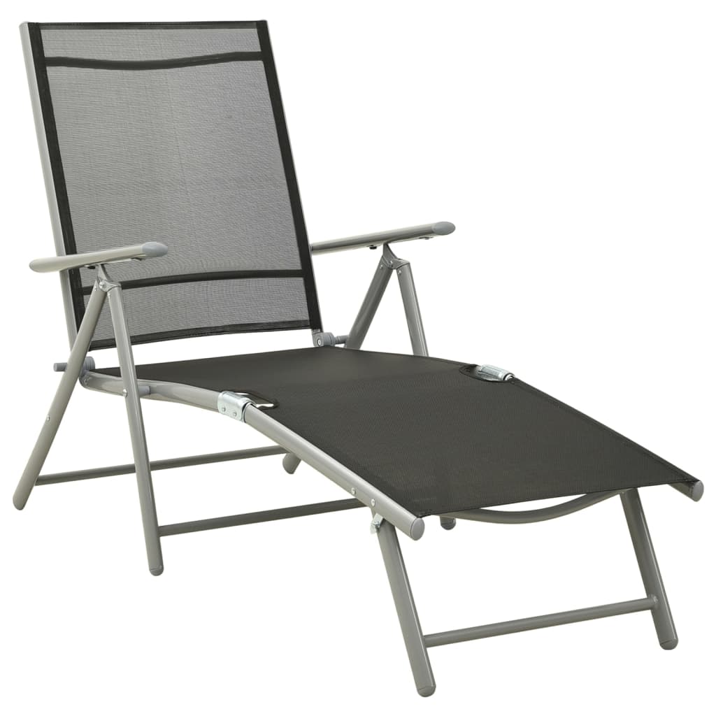 Set Divani da Giardino 3 pz in Textilene e Alluminio Argento - homemem39