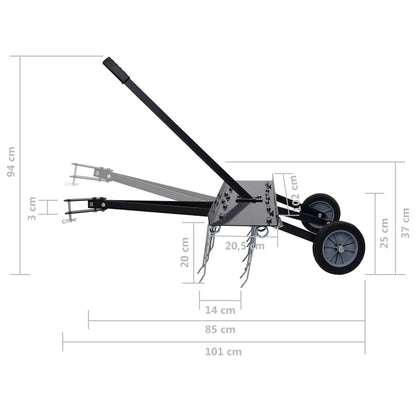 Scarificatore per Trattorino Tagliaerba 100 cm - homemem39