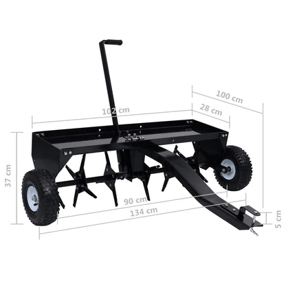 Aeratore per Prato per Trattorino Tagliaerba 102 cm - homemem39