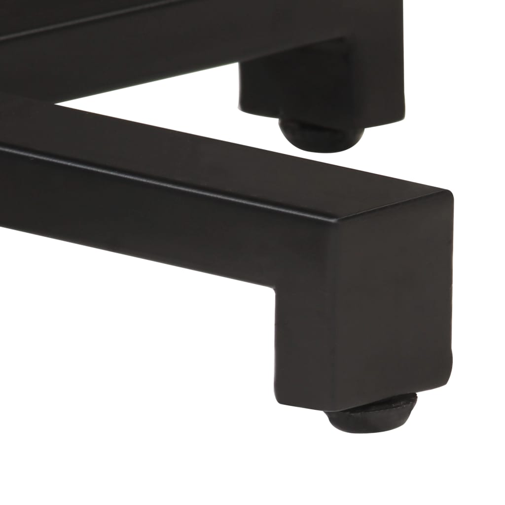 Tavolino da Bistrot Quadrato 60x60x75 cm in Massello di Acacia | homemem39