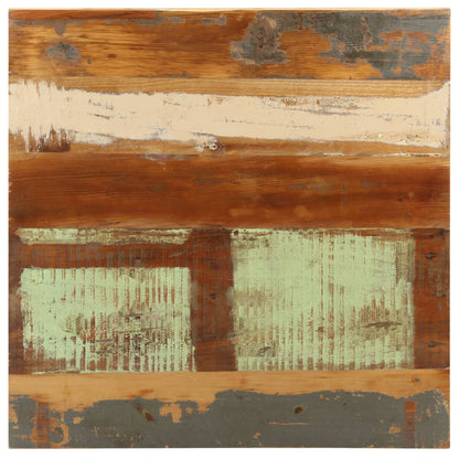 Tavolo da Bistrot Quadrato 50x50x75 cm in Massello di Recupero | homemem39