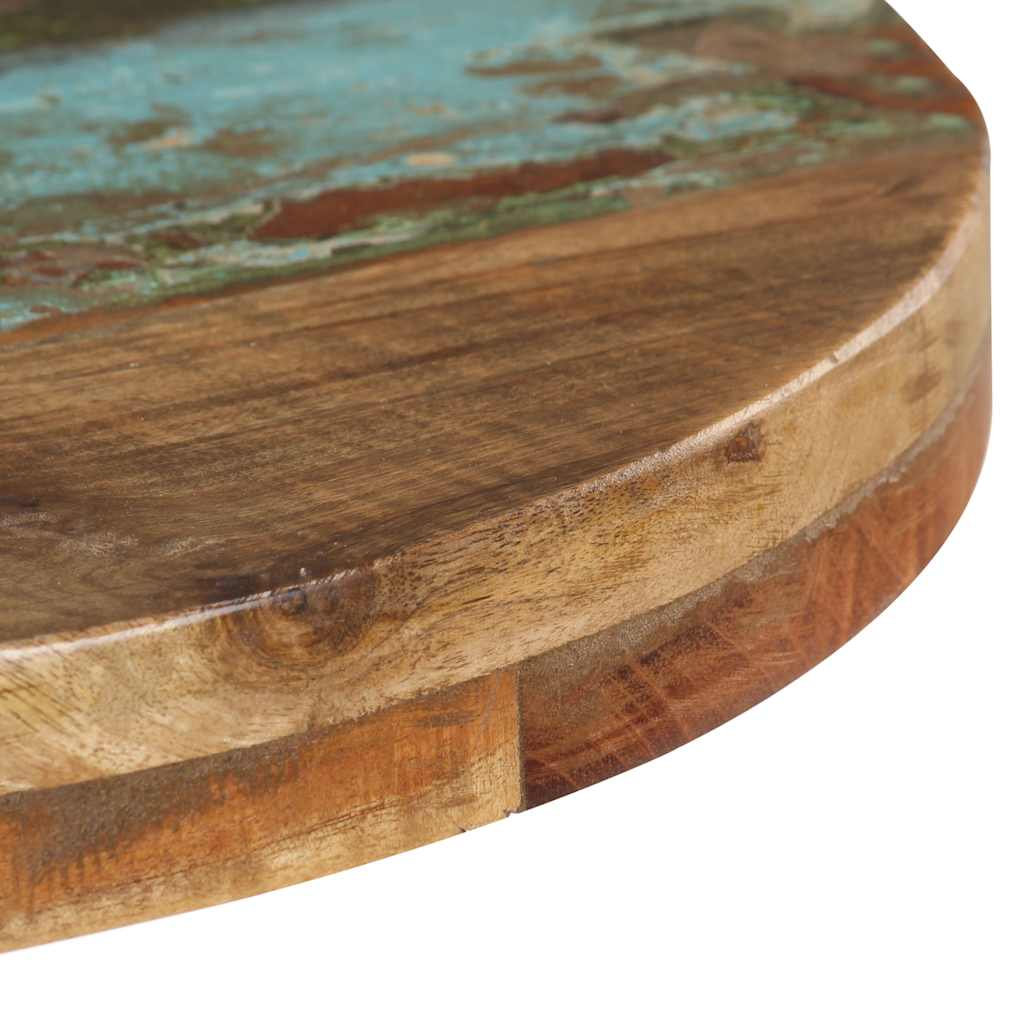 Tavolo da Bistrot Rotondo Ø50x75 cm Legno Massello di Recupero | homemem39
