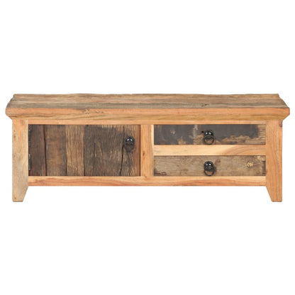 Tavolino da Salotto 90x50x31 cm in Legno Massello di Recupero | homemem39