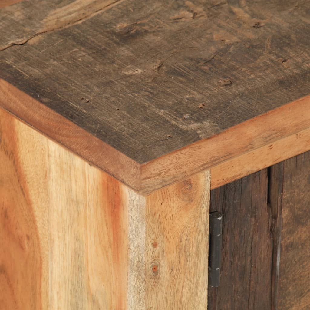 Tavolino da Salotto 90x50x31 cm in Legno Massello di Recupero | homemem39