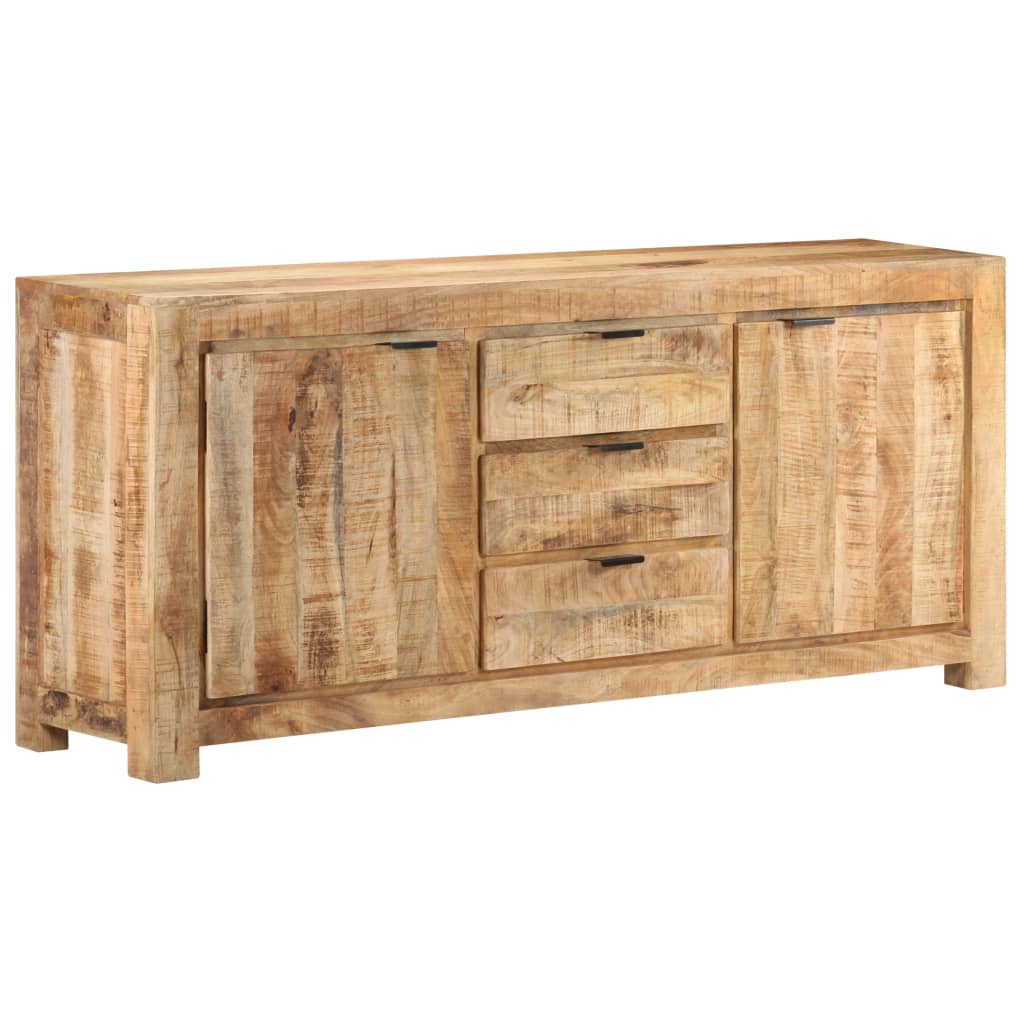 Credenza 175x40x75 cm in Legno di Mango Grezzo - homemem39