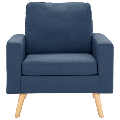 Set Divani 2 pz in Tessuto Blu | homemem39