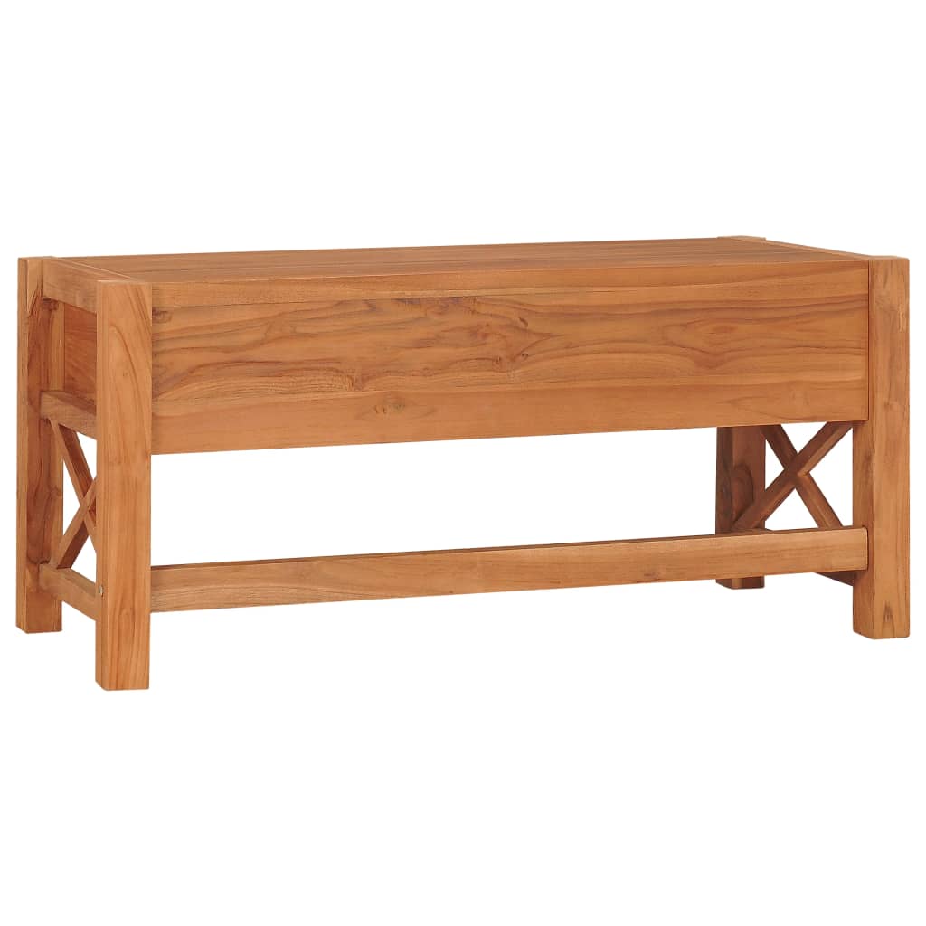 Mobile TV 100x40x45 cm in Legno di Teak - homemem39