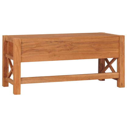 Mobile TV 100x40x45 cm in Legno di Teak - homemem39