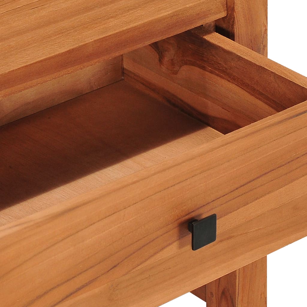 Mobile TV 100x40x45 cm in Legno di Teak - homemem39