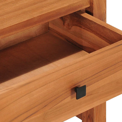 Mobile TV 100x40x45 cm in Legno di Teak - homemem39