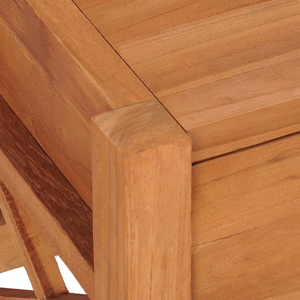 Mobile TV 140x40x45 cm in Legno di Teak - homemem39