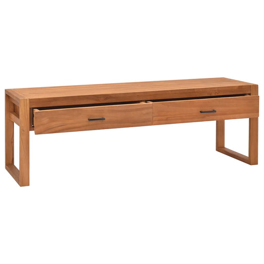 Mobile TV 140x40x45 cm in Legno di Teak - homemem39