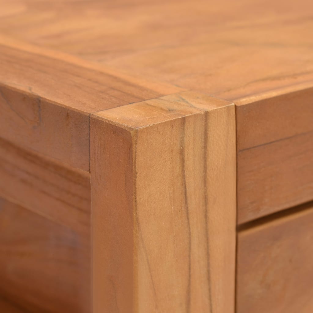 Mobile TV 140x40x45 cm in Legno di Teak - homemem39