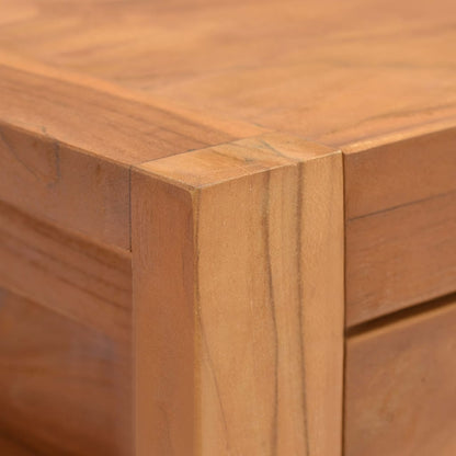 Mobile TV 140x40x45 cm in Legno di Teak - homemem39