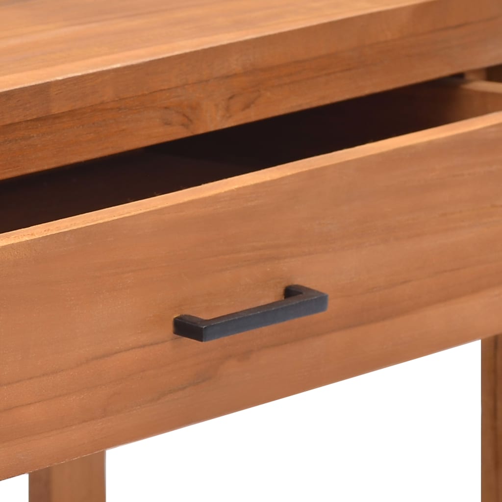 Mobile TV 140x40x45 cm in Legno di Teak - homemem39