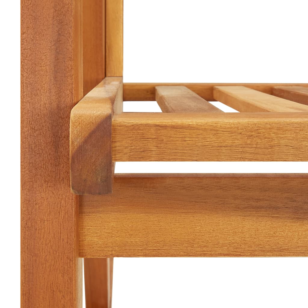 Sedia a Dondolo in Legno Massello di Acacia | homemem39