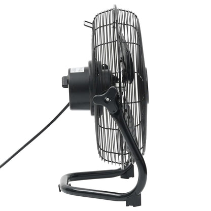 Ventilatore da Pavimento a 3 Velocità 60 cm 115,2 W Nero