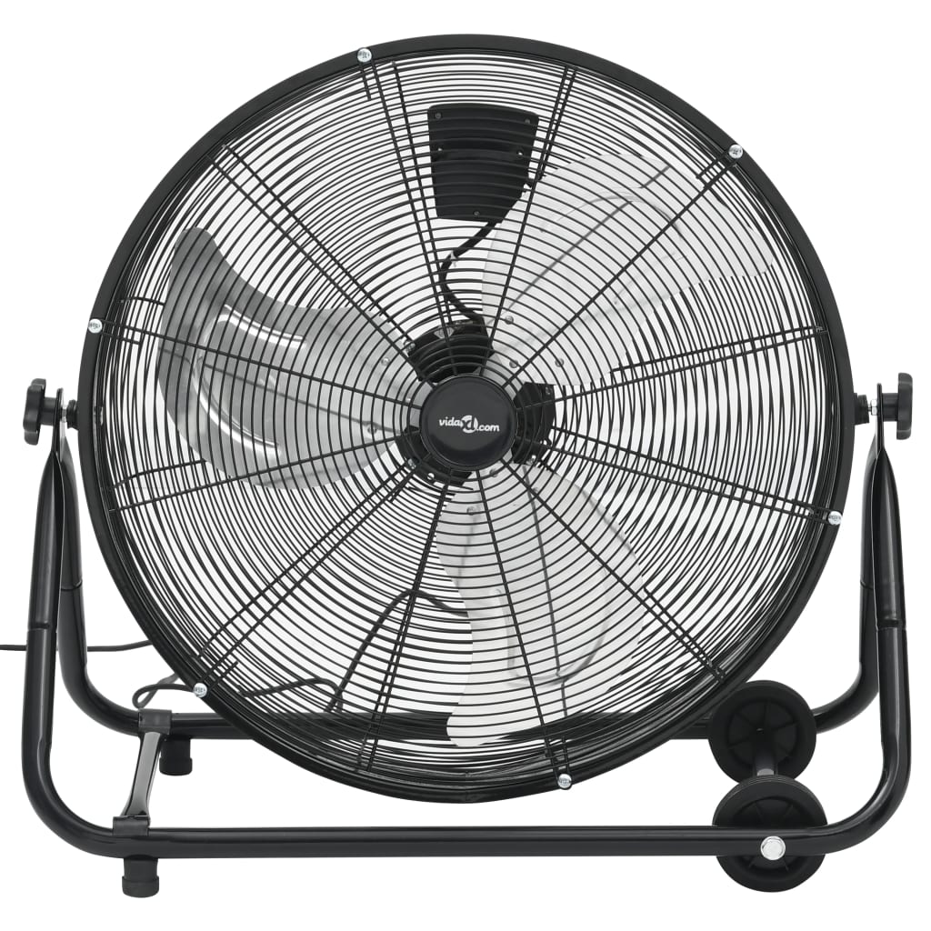 Ventilatore a Tamburo Industriale 60 cm 172,5 W Nero | homemem39