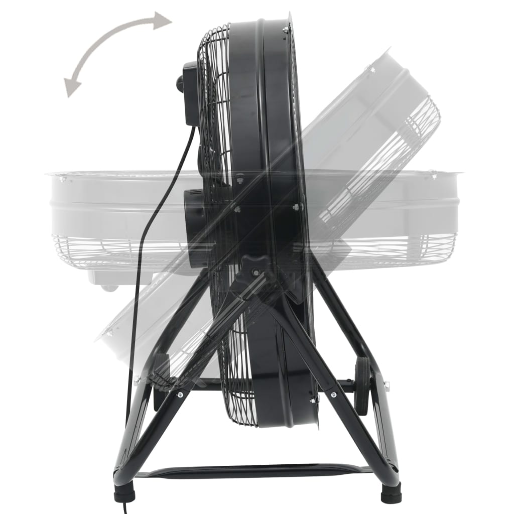 Ventilatore a Tamburo Industriale 60 cm 172,5 W Nero | homemem39