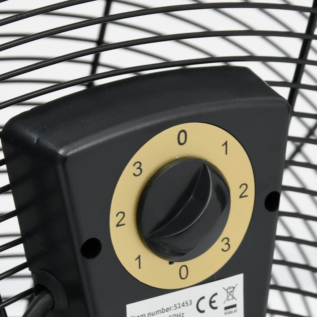 Ventilatore a Tamburo Industriale 60 cm 172,5 W Nero | homemem39