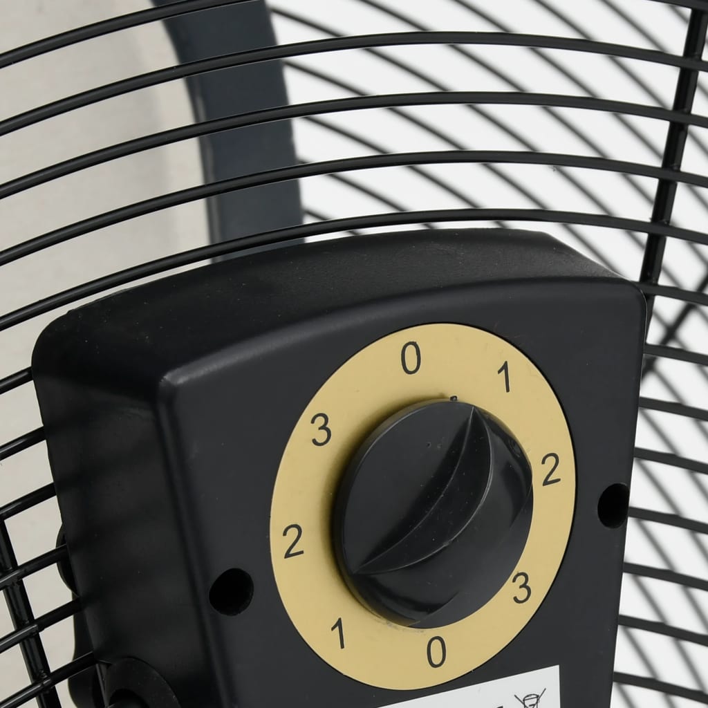 Ventilatore da Pavimento 77 cm 240 W Nero